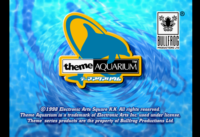 Theme Aquarium Title Screen